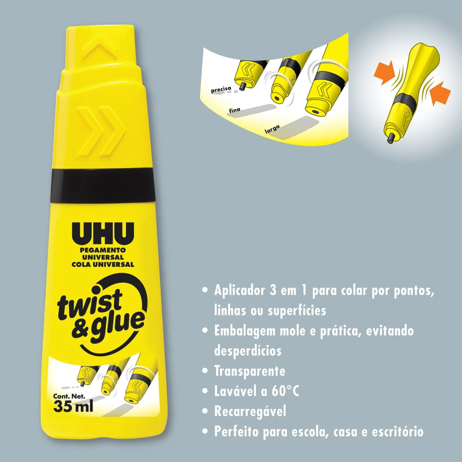 Sale Uhu Cola Twist And Glue 35ml