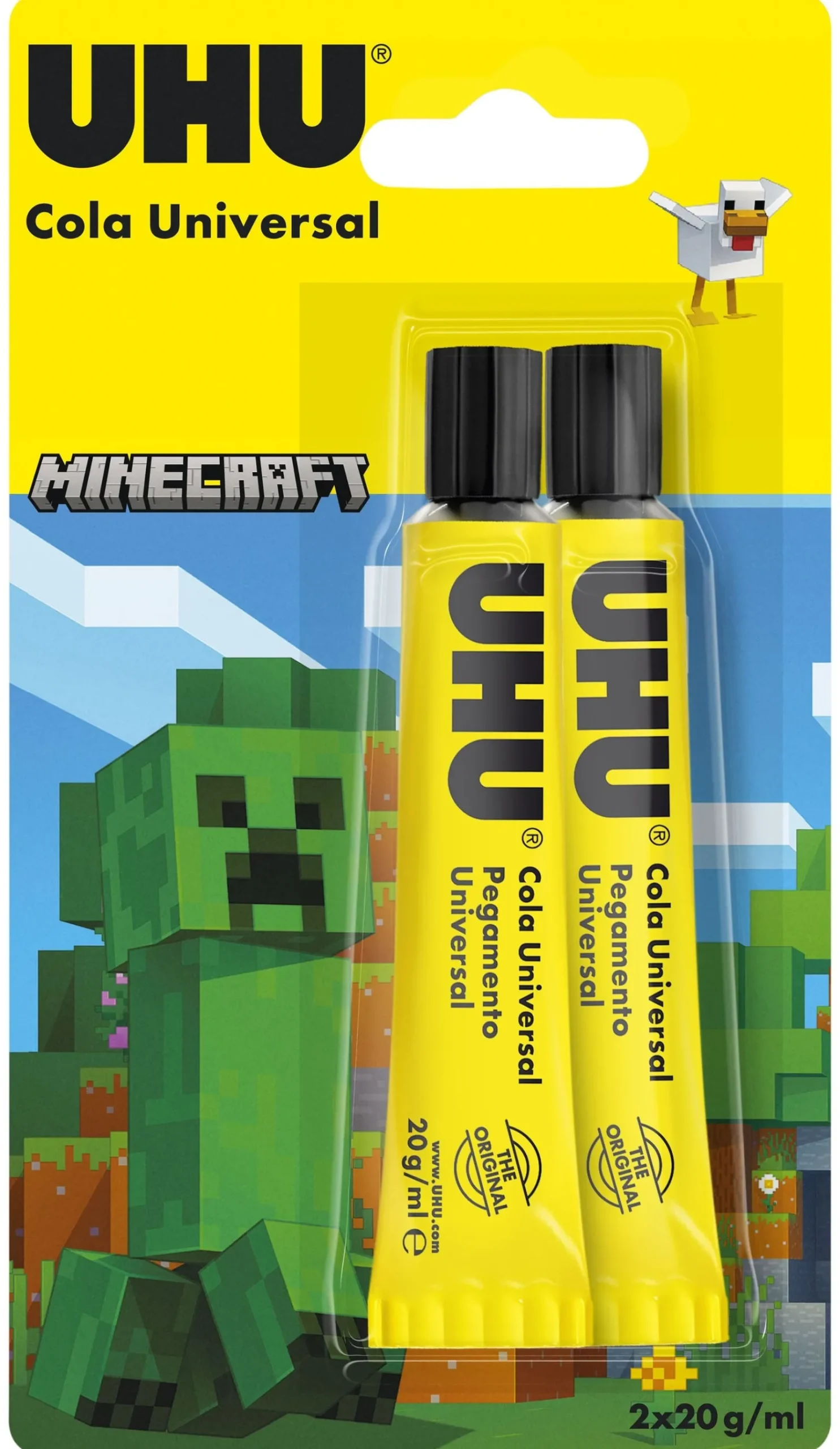 Uhu Cola Universal 20ml 2 unidades