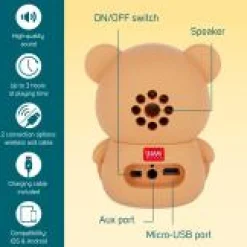 Online Legami Coluna Portátil Com Suporte- Urso