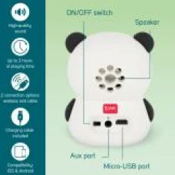 Legami Coluna Portátil Com Suporte - Panda