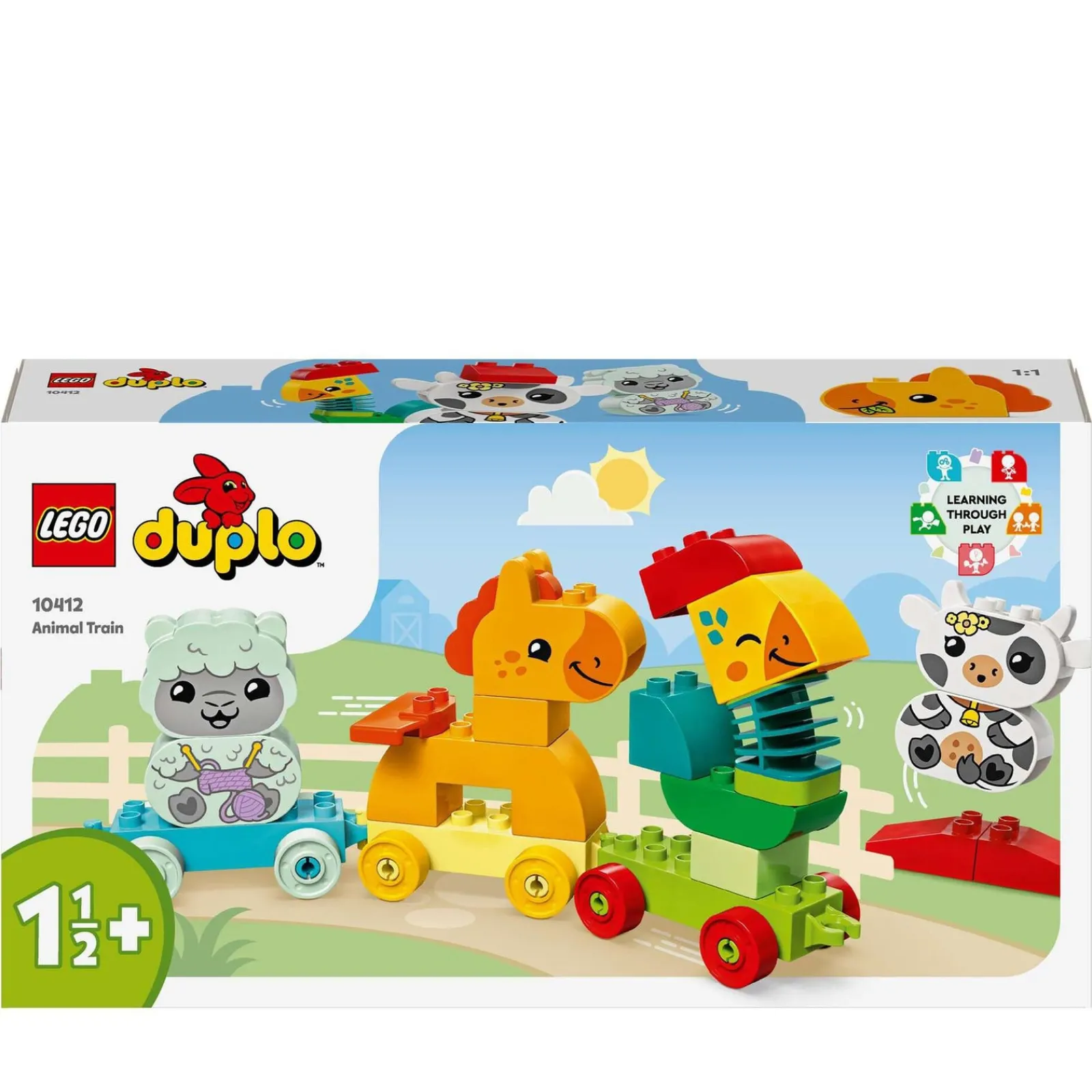 Hot Lego-Duplo Comboio De Animais
