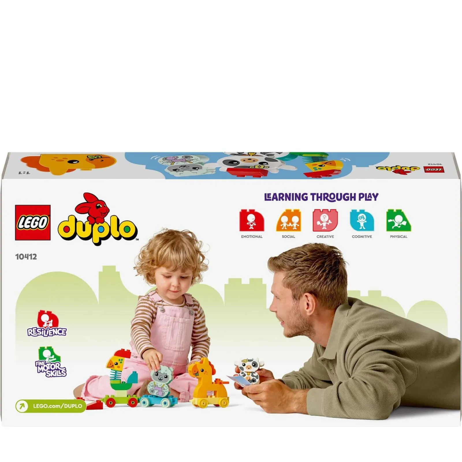 Hot Lego-Duplo Comboio De Animais