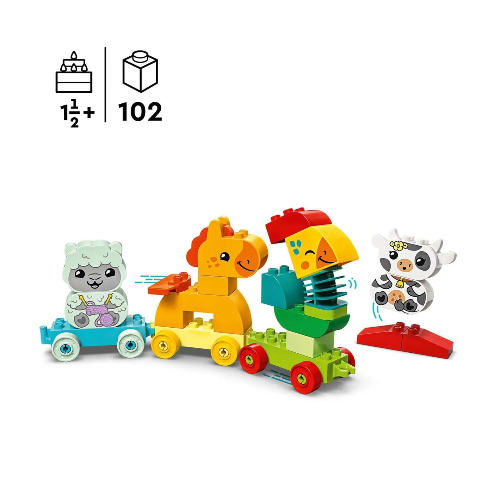 Hot Lego-Duplo Comboio De Animais