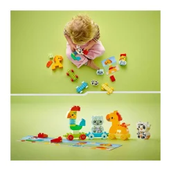 Hot Lego-Duplo Comboio De Animais