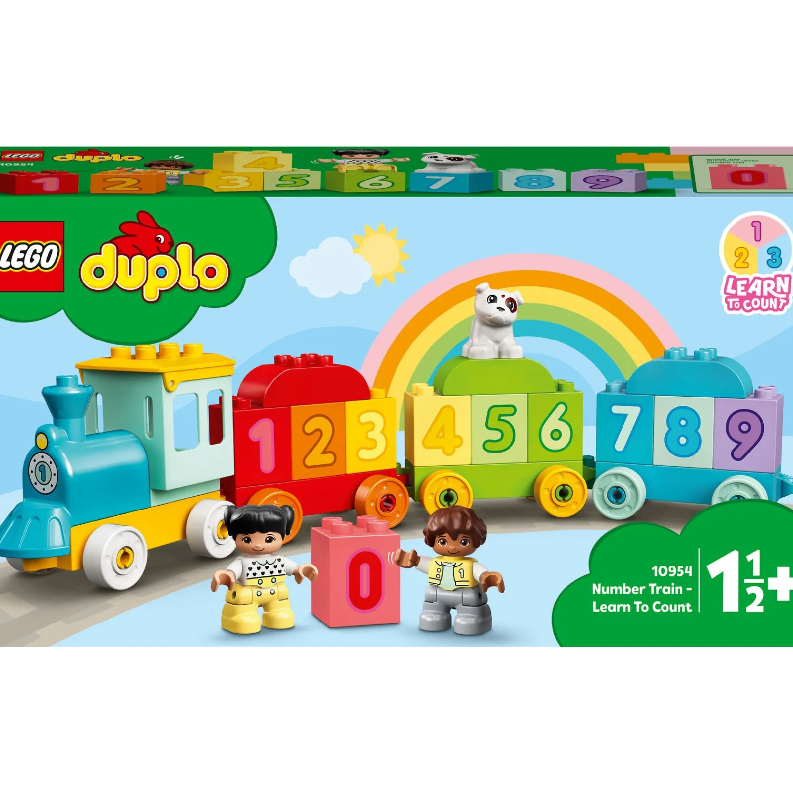 Lego-Duplo Comboio Dos Números - Aprender A Contar
