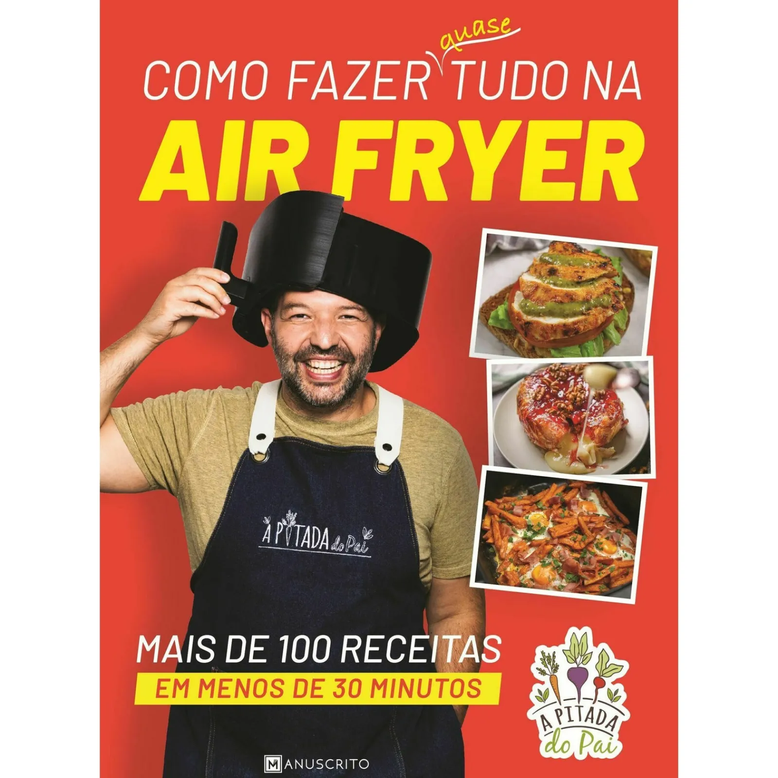 Manuscrito Como Fazer Quase Tudo na Air Fryer de Rui Marques