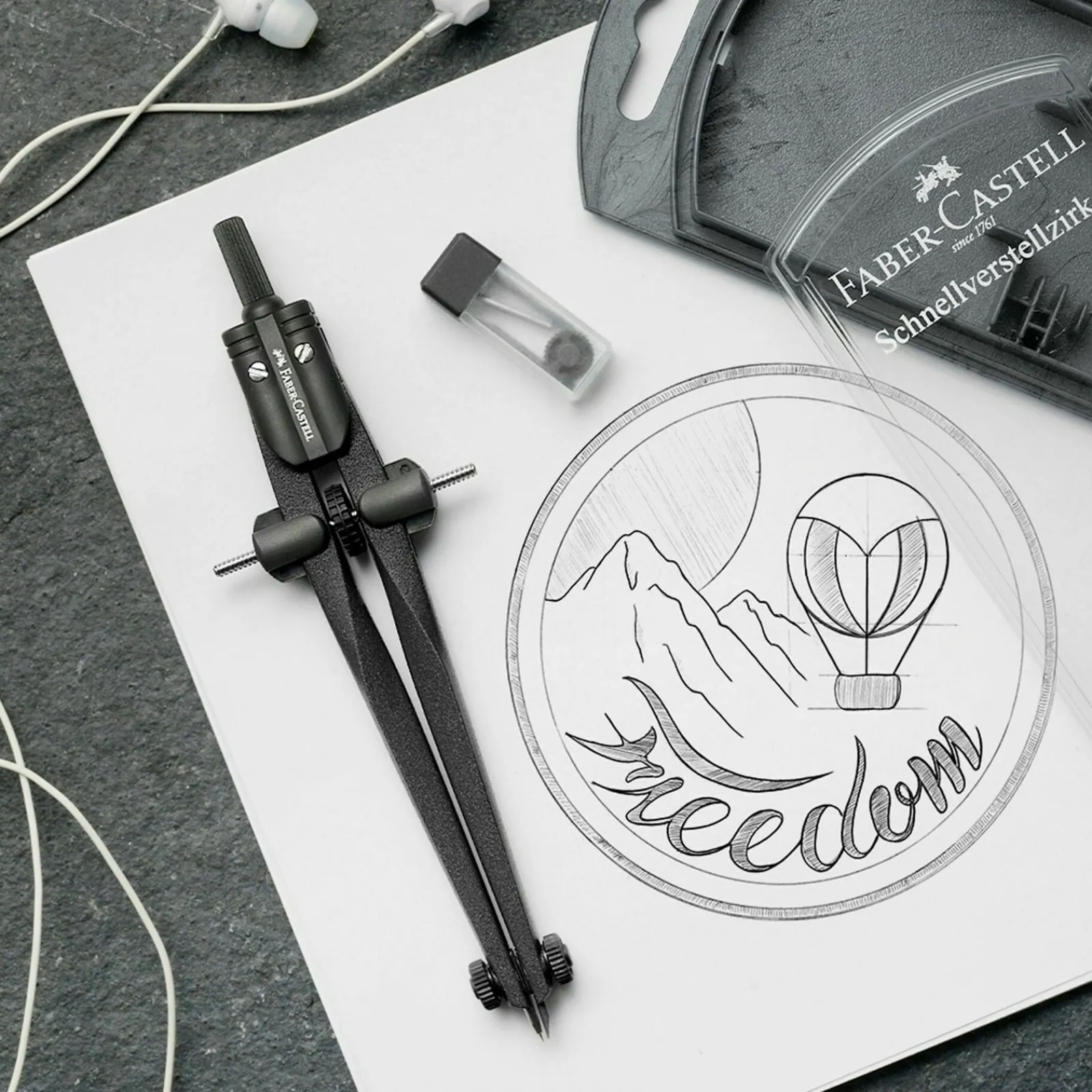 Online Faber Castell Compassos Boys