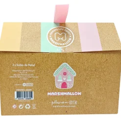 Marshmallow Conjunto 2 Bolas Bubblegum