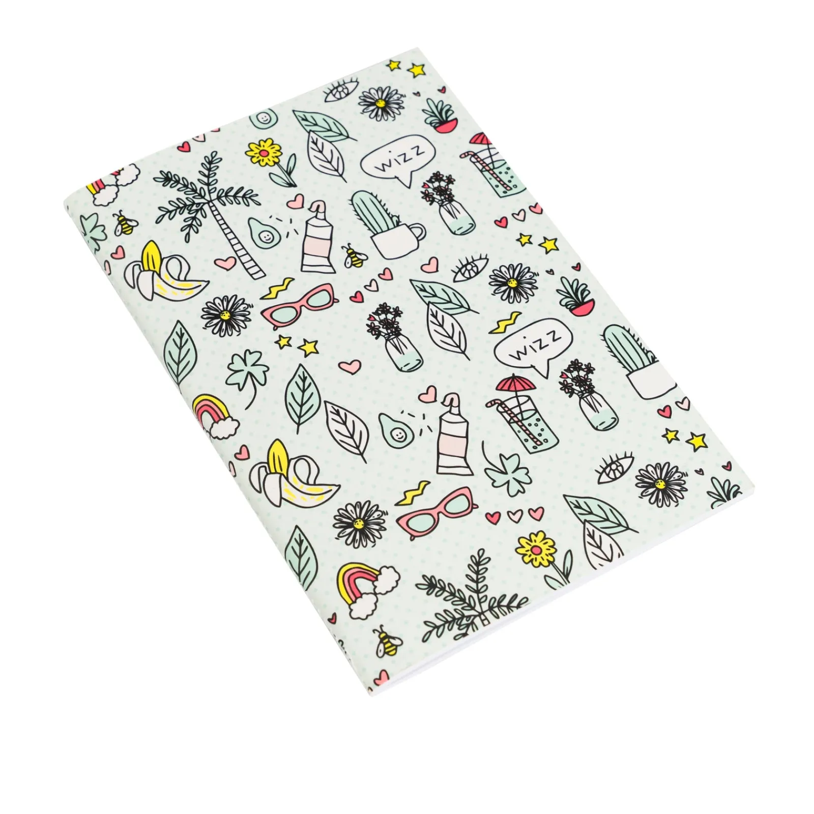 Fabulousrainbow Conjunto 2 Cadernos A5 - Ilustrações (artigo sortido)