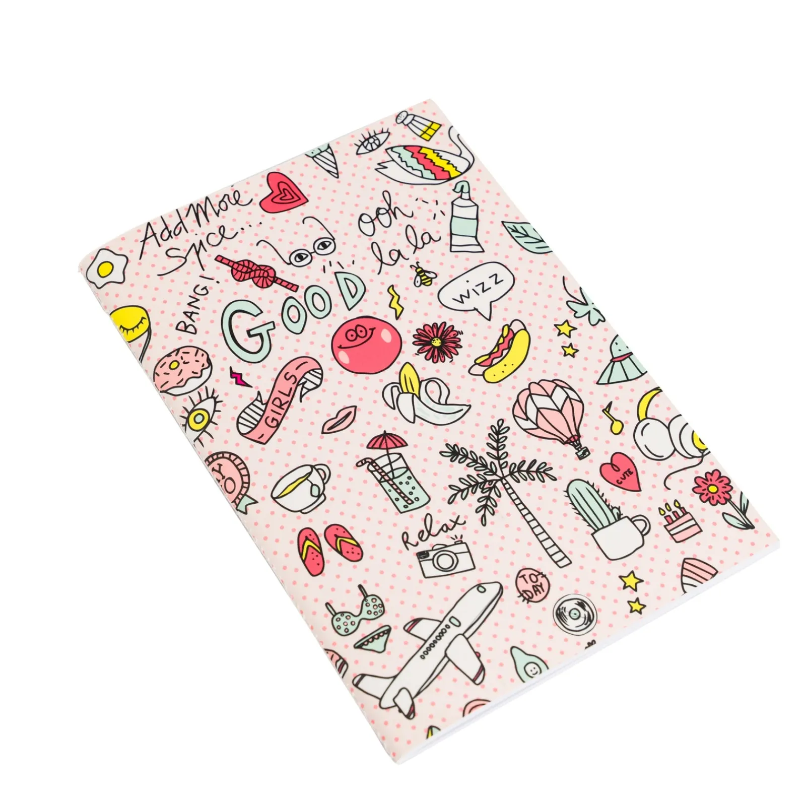 Fabulousrainbow Conjunto 2 Cadernos A5 - Ilustrações (artigo sortido)