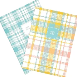 New Note! Conjunto 2 Cadernos Agrafados A5 Liso 96F Square