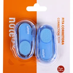 Outlet Note! Conjunto 2 Fitas Corretoras Retrátil 5mm x 6m