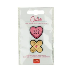 Legami Conjunto 2 Stickers Metal - Grl Pwr
