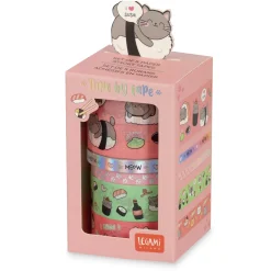 Legami Conjunto 5 Washi Tapes - Gato