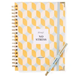 Mr Wonderfull Conjunto Agenda 25-26 + Caneta - No Stress