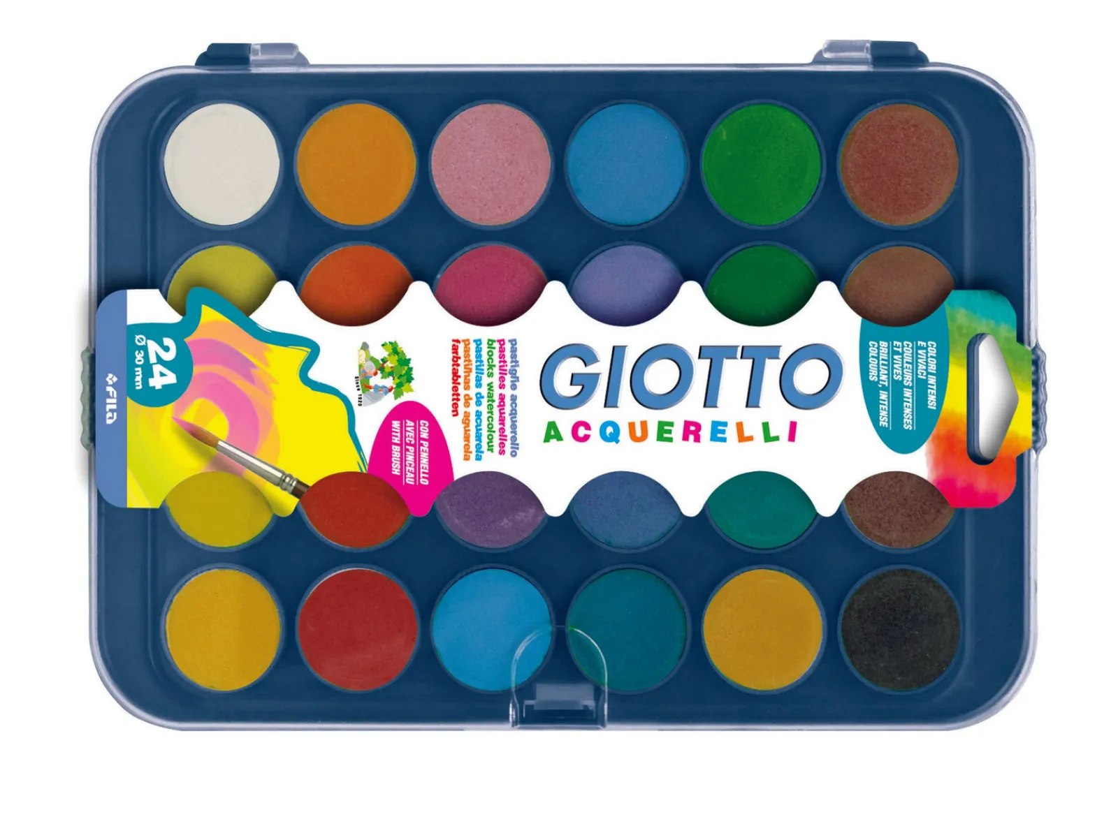 Hot Giotto Conjunto Aguarelas 24 unidades