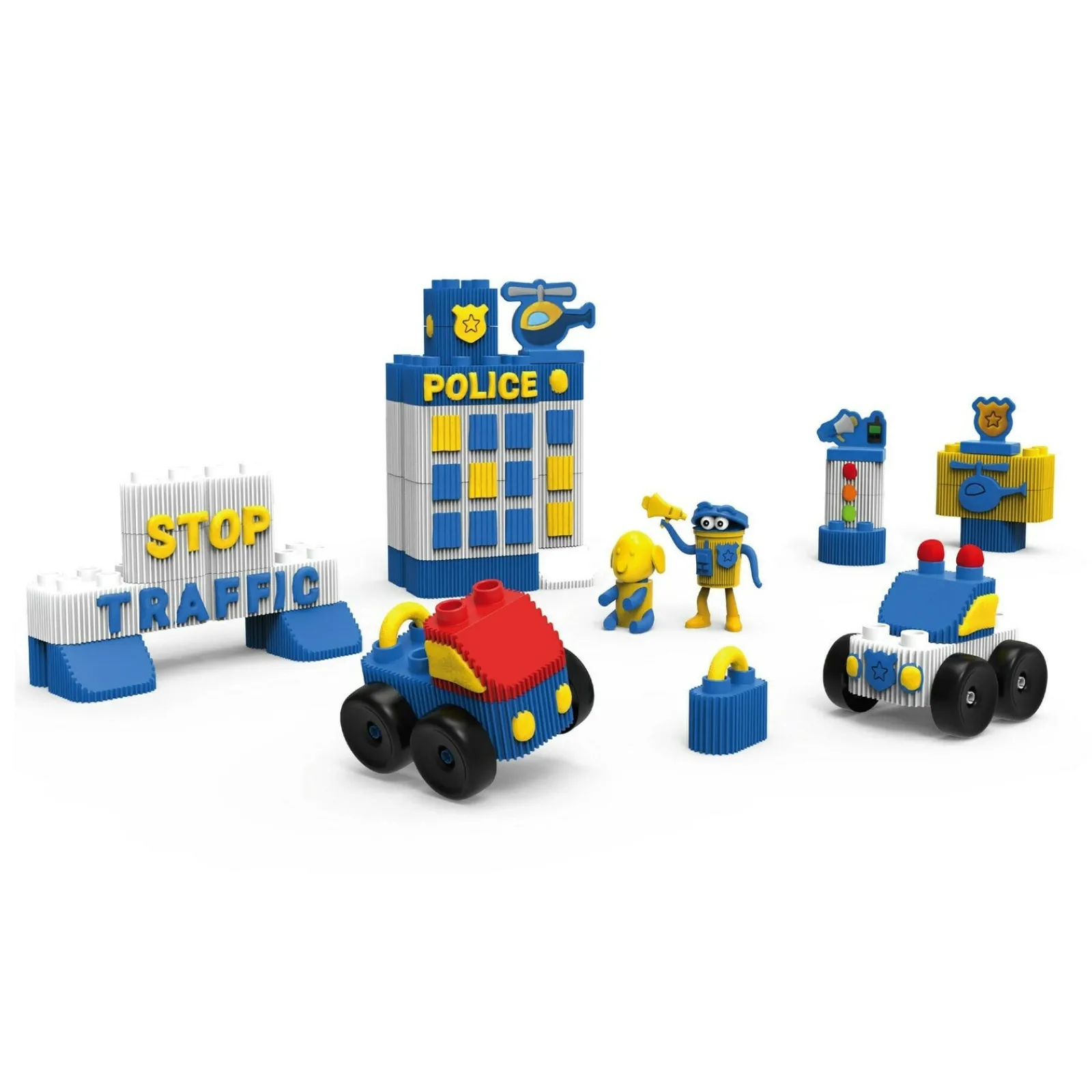 Play-Doh Conjunto Blocos Esquadra Policia Play Doh