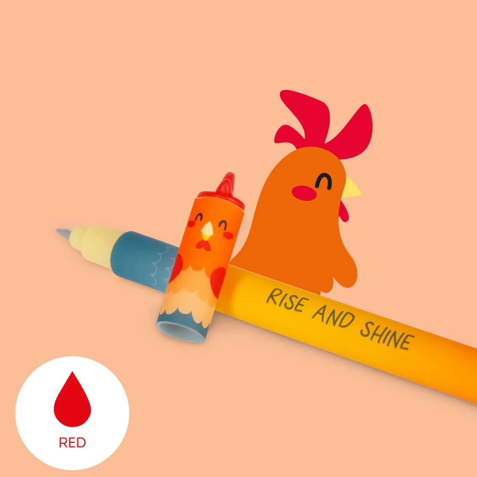 Legami Conjunto de 4 Canetas de Apagar - Farm Sweet Farm