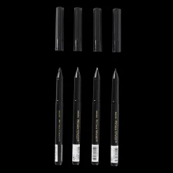 Sakura Conjunto de 4 Marcadores Pretos Pigma Sensei Manga