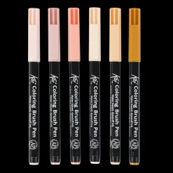 Sakura Conjunto de 6 Marcadores Koi Coloring Brush