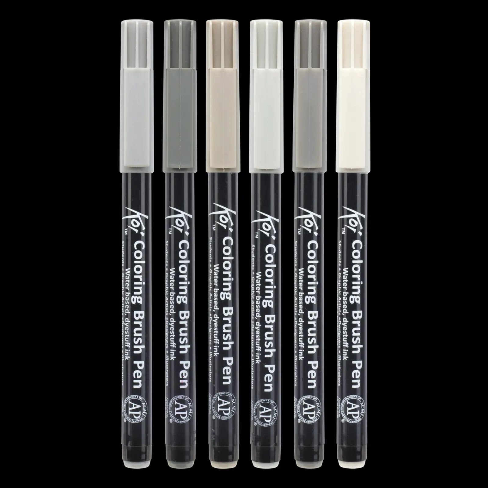 Online Sakura Conjunto de 6 Marcadores Koi Coloring Brush