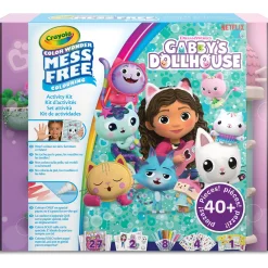 New Gabby'S Conjunto de Colorir Páginas + Marcador + Sticker