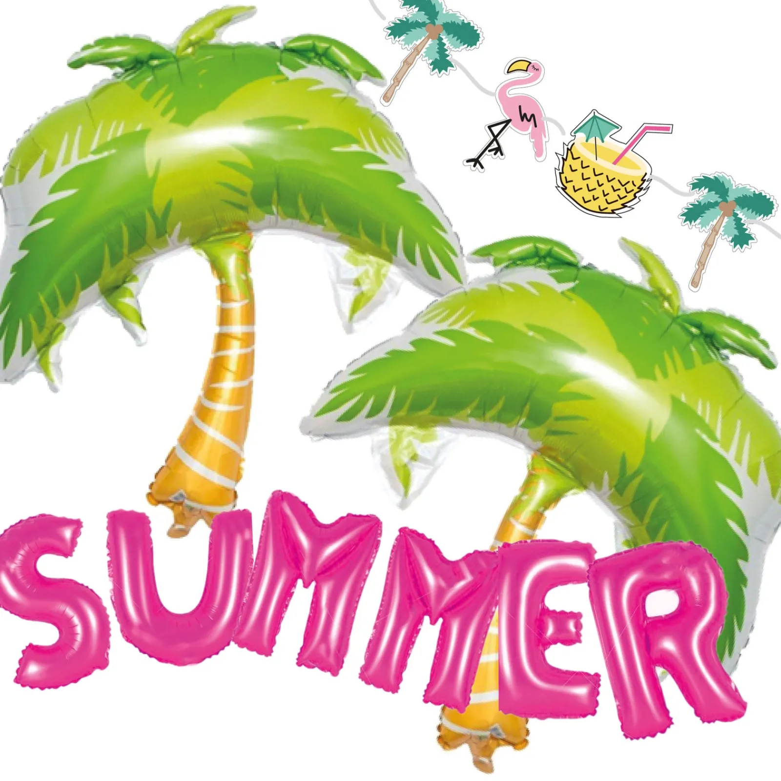 Helio Ferretti Conjunto Decoração Festa - Aloha Summer