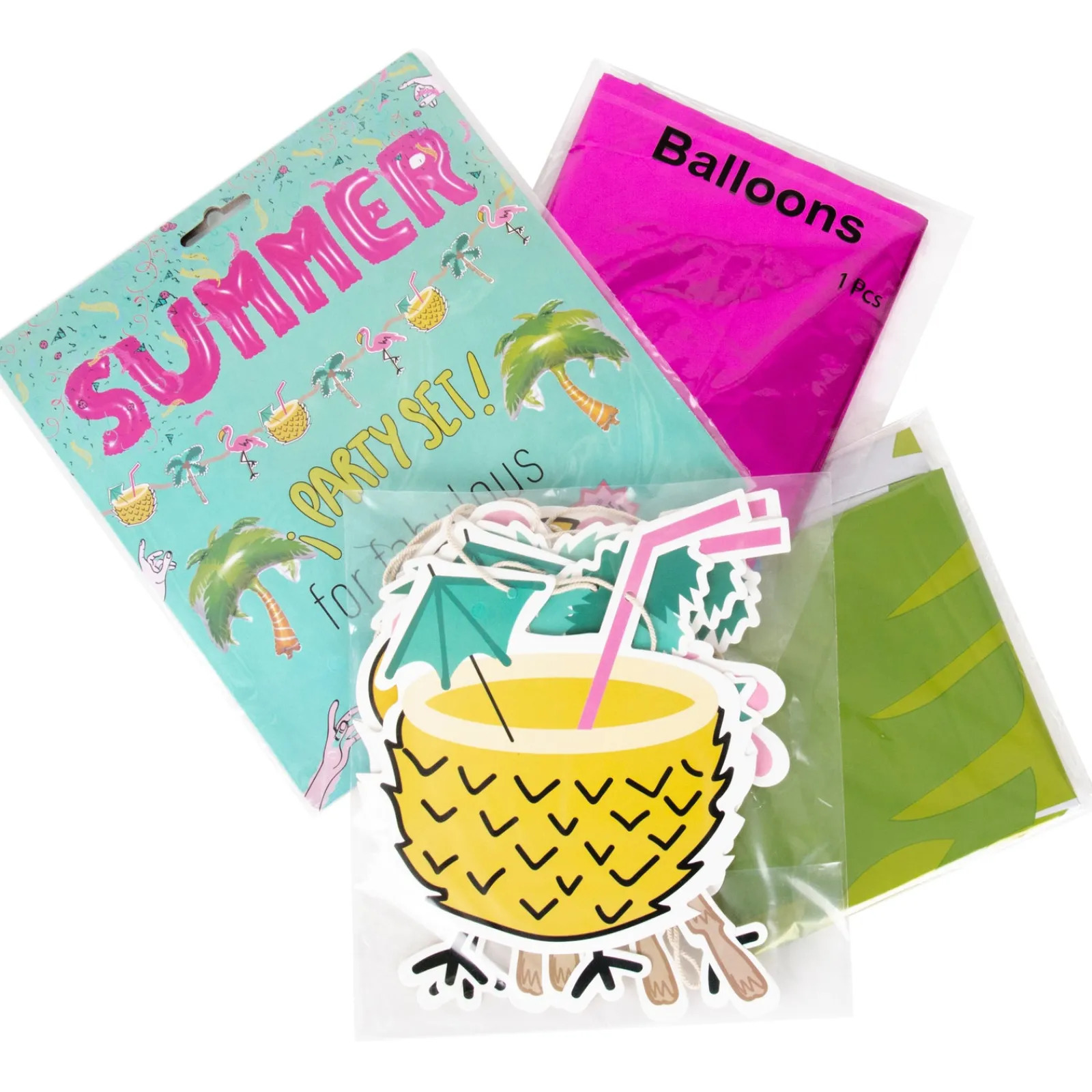 Helio Ferretti Conjunto Decoração Festa - Aloha Summer