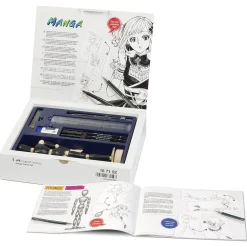Faber Castell Conjunto Desenho Iniciação Pitt Manga