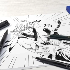 Faber Castell Conjunto Desenho Iniciação Pitt Manga