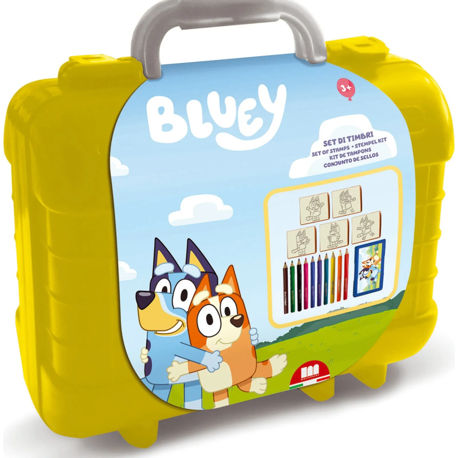 Bluey Conjunto Didático Set Viagem