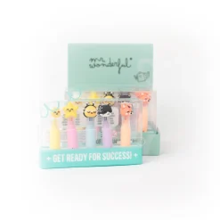 Mr Wonderfull Conjunto Estojo + 5 Sublinhadores - Colour