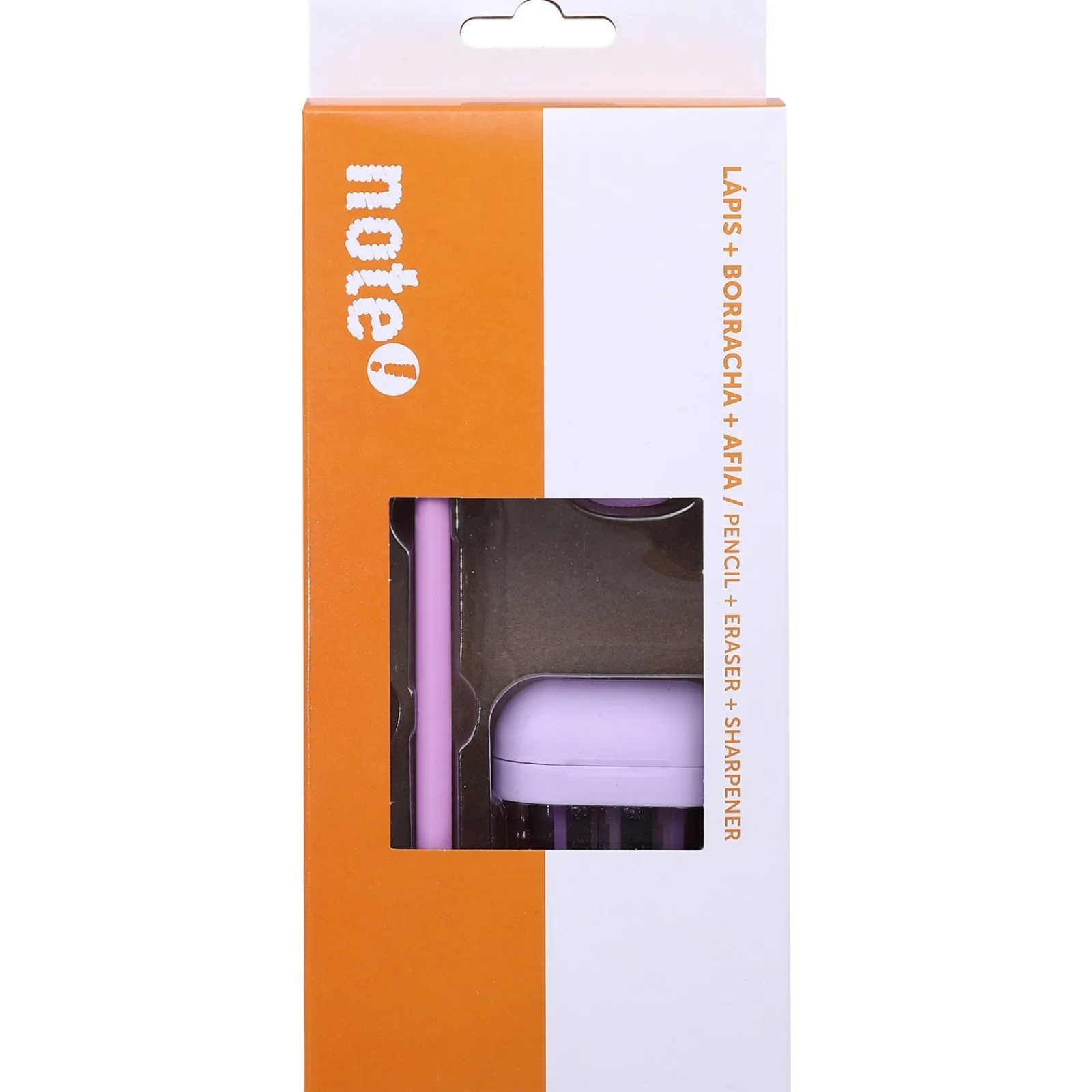 Hot Note! Conjunto Lápis Hd+Borracha+Afia Pastel