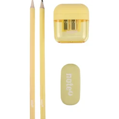 Hot Note! Conjunto Lápis Hd+Borracha+Afia Pastel