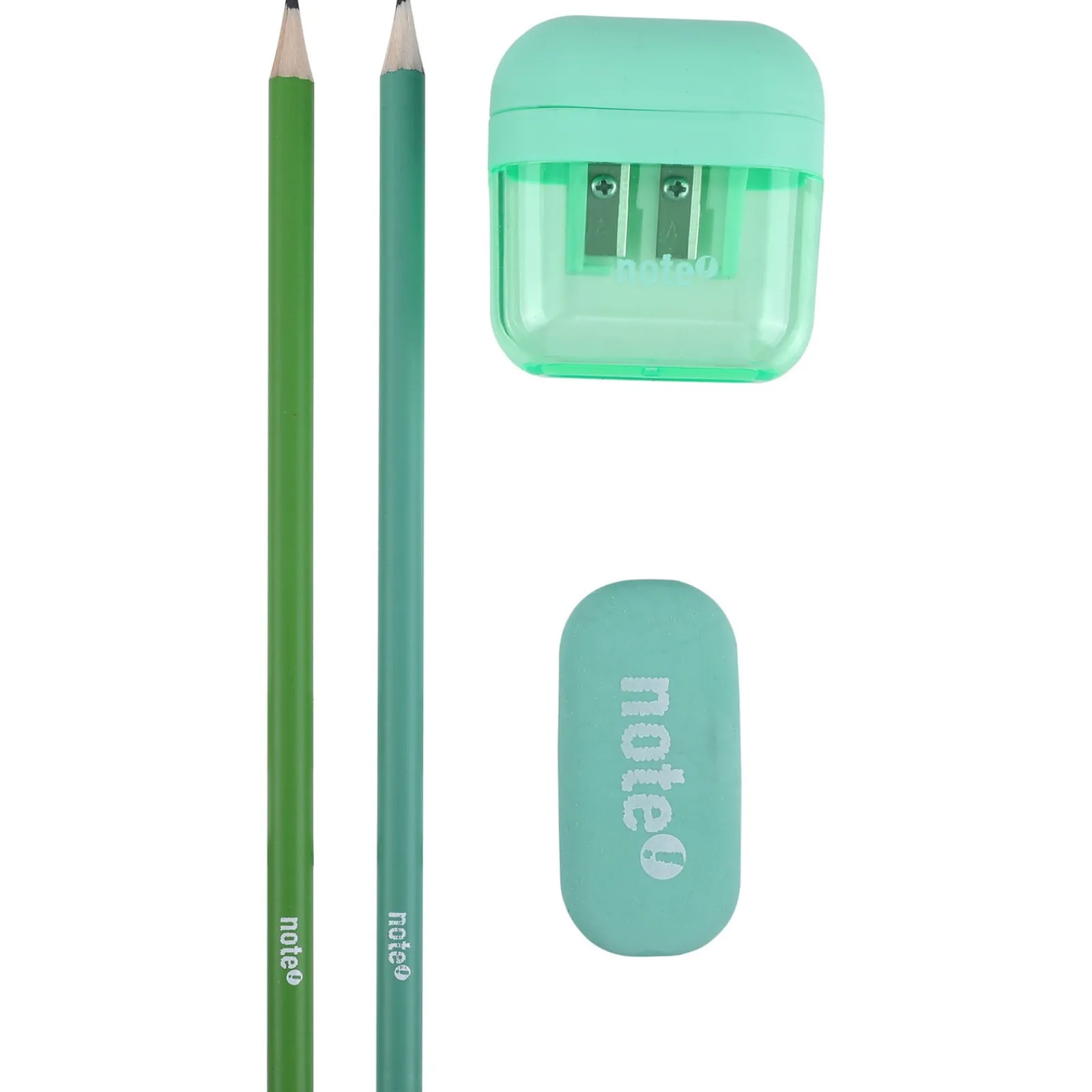 Hot Note! Conjunto Lápis Hd+Borracha+Afia Pastel