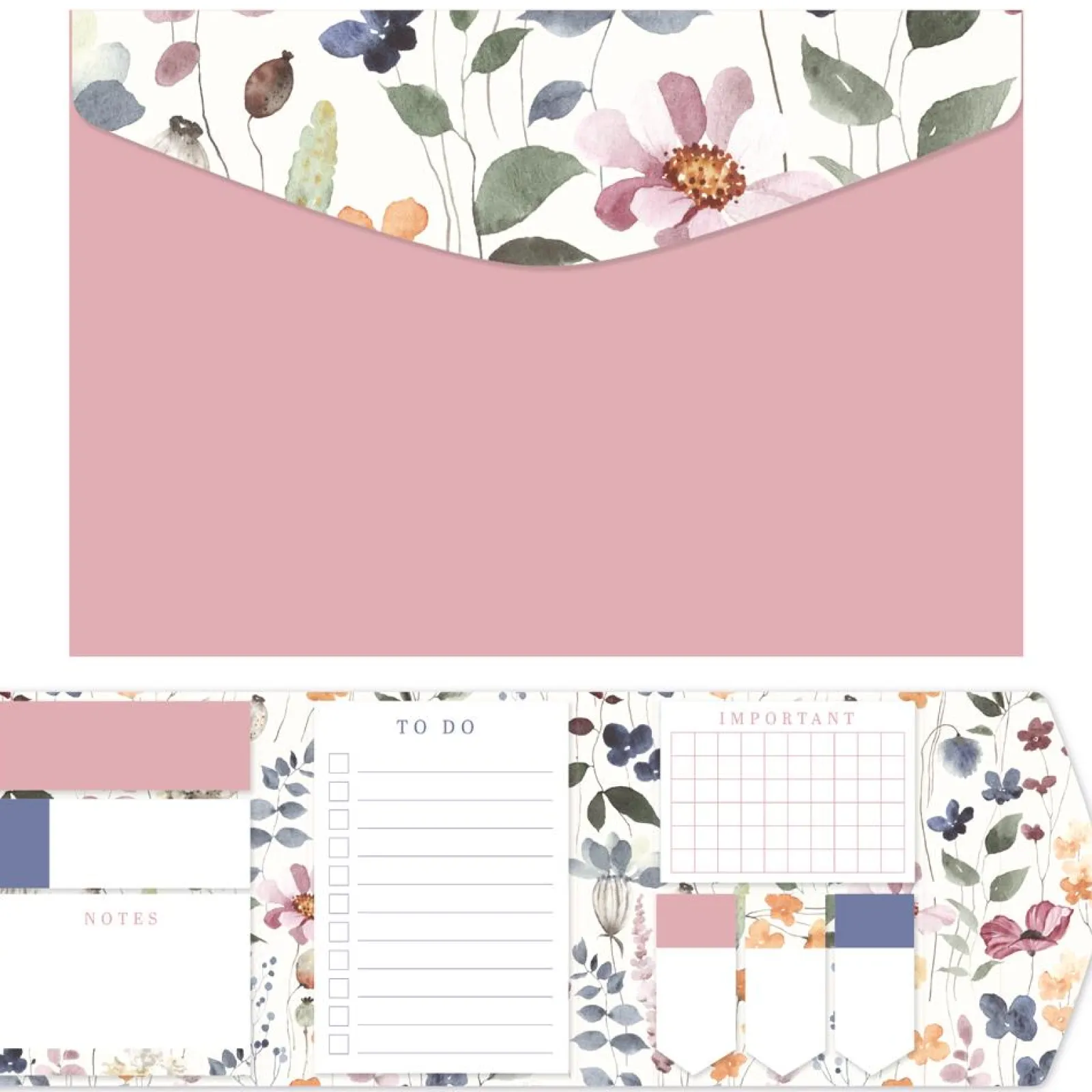 Hot Do Art Conjunto Notas Aderentes - Wild Bloom