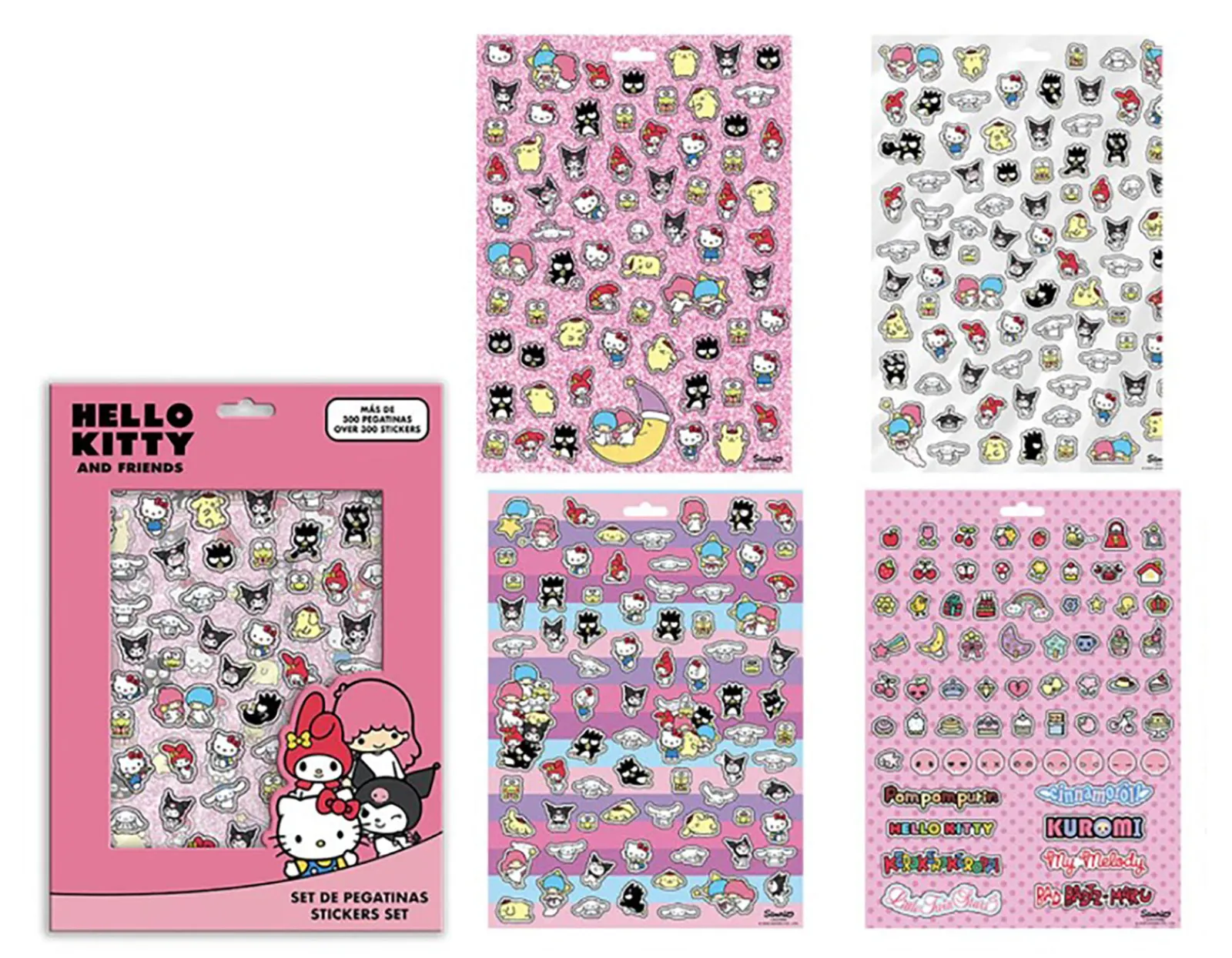 Do Art Conjunto Stickers Hello Kitty