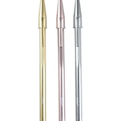 Discount Note! Conjunto Unidades 3 Esferográficas Rose Gold Grey