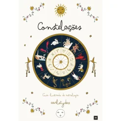 Marcador Constelações de Carlota Santos - Guia Ilustrado de Astrologia