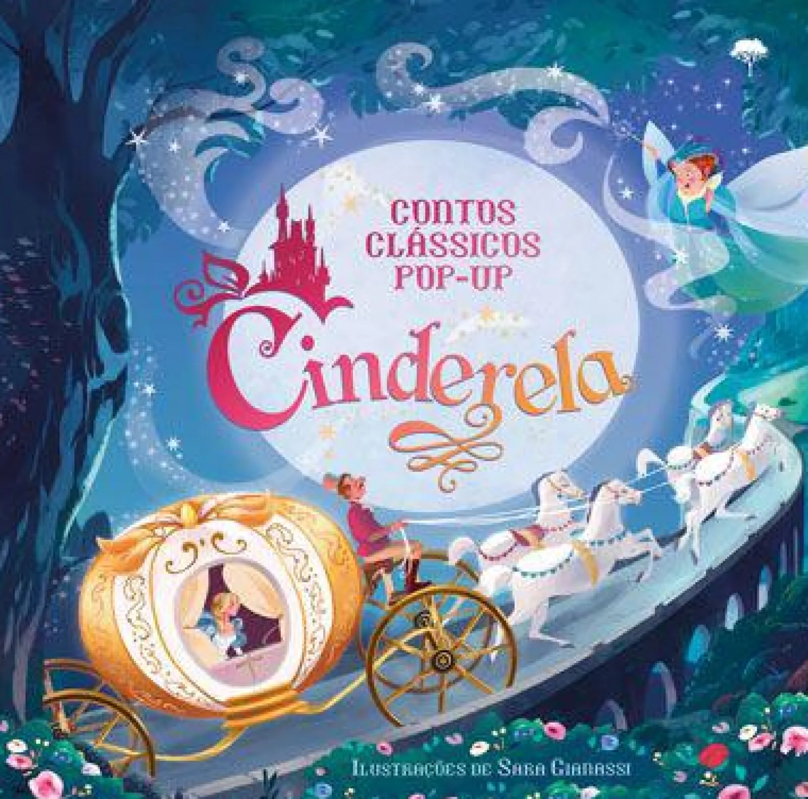 Best Jacarandá Contos Clássicos Pop-Up - Cinderela