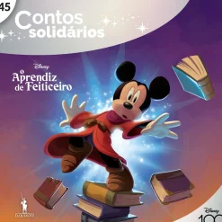Livros Mch Contos Solid.45:Mickey Aprend.Feiticeiro de Disney