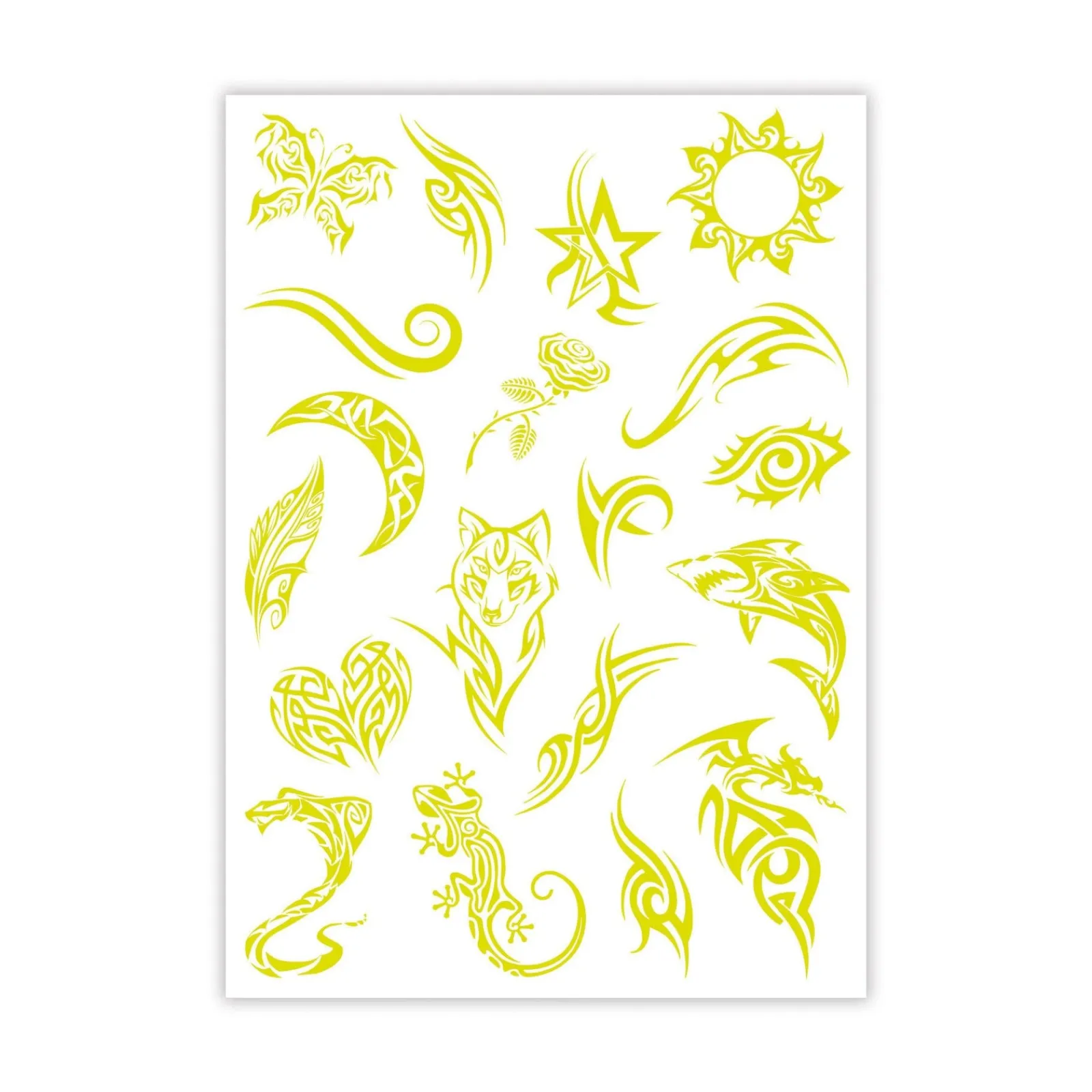 Outlet Crazy Chic Urban Style Tatoo - Glow