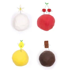 Sigtoys Cupcakes - 4 Potes Frutas + Acessórios