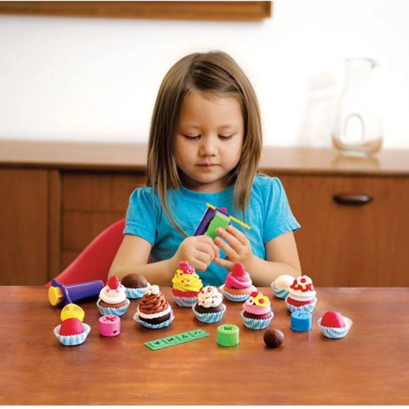 Sigtoys Cupcakes - 4 Potes Frutas + Acessórios