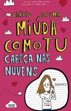 Clearance Nuvem De Letras Díario de uma Miúda Como Tu de Maria Inês Almeida - Cabeça nas Nuvens