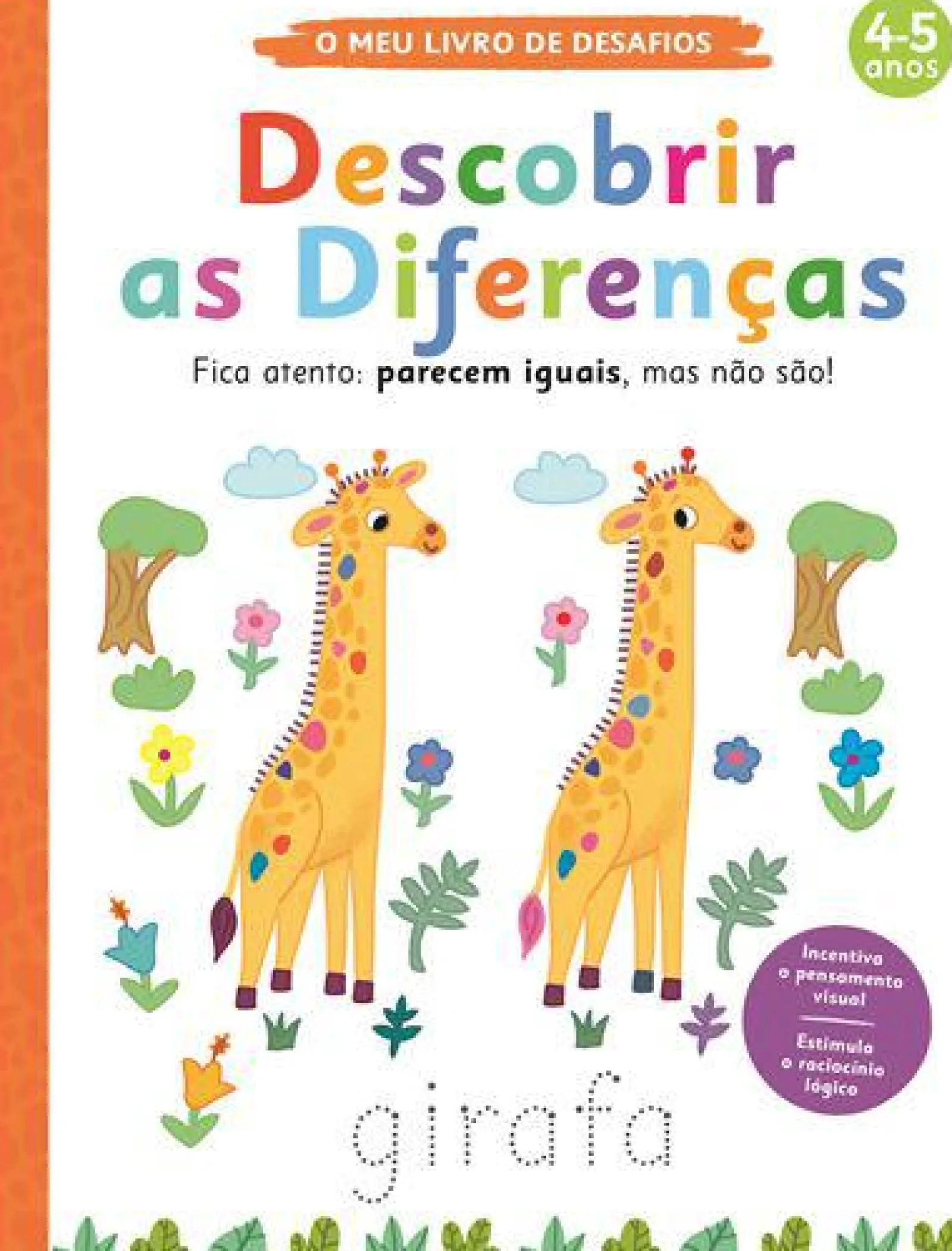 Joybooks Descobrir as Diferenças de Elizabeth Golding - Girafas