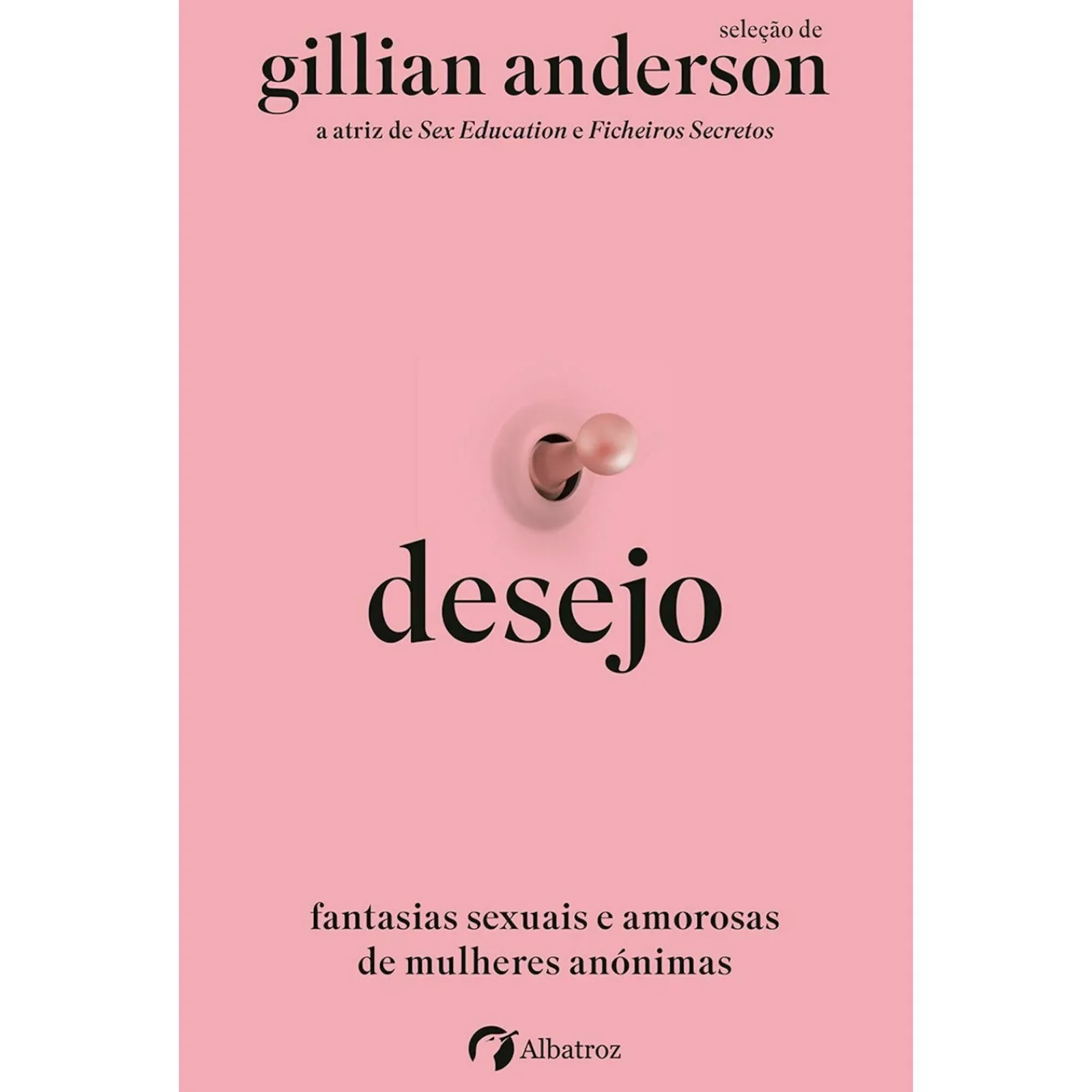 Hot Albatroz Desejo de Gillian Anderson