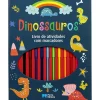 Porto Editora Dinossauros - Livro de Atividades com Marcadores