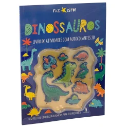 Dom Quixote Dinossauros - Livro de Atividades com Autocolantes 3D