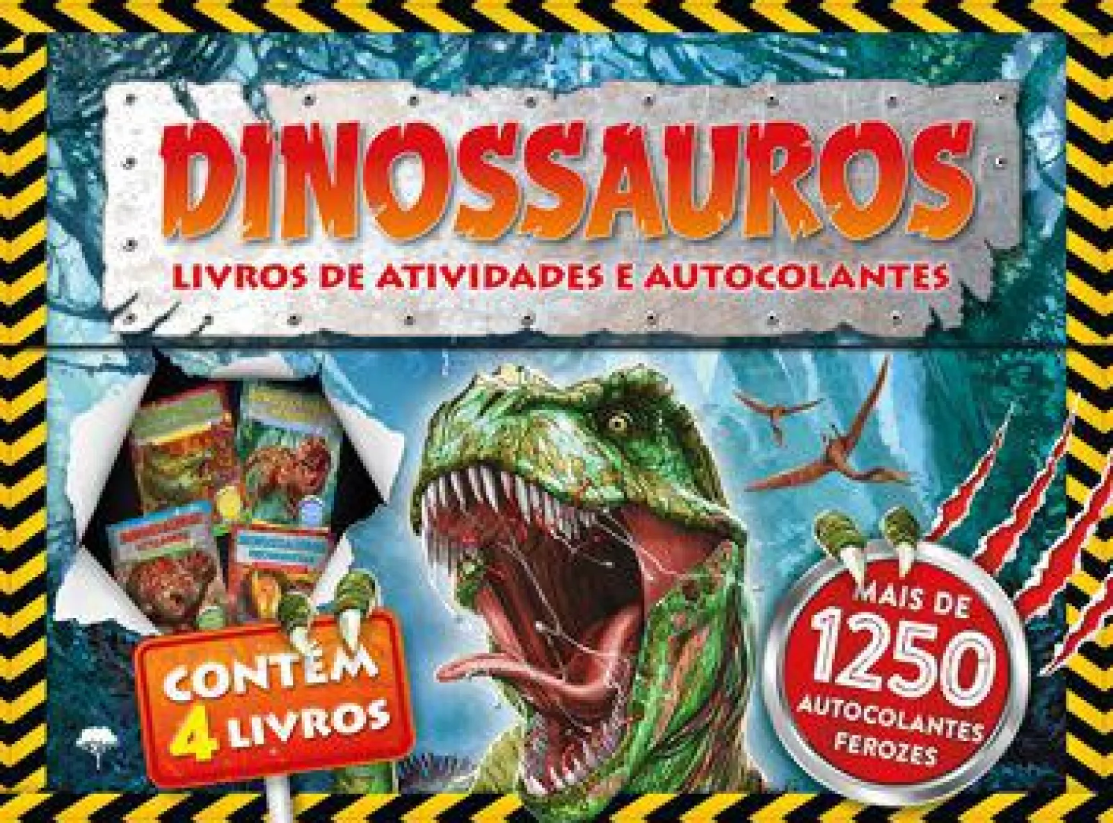 Jacarandá Dinossauros - Livros de Atividades e Autocolantes